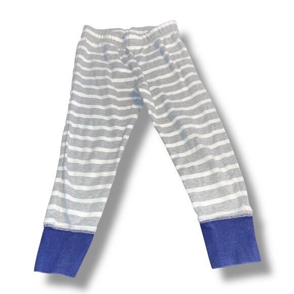 Mini Boden Kids Sz 4 104 cm Pajama Bottoms Jogger Pants Stripe Unisex Loungewear - Picture 1 of 6